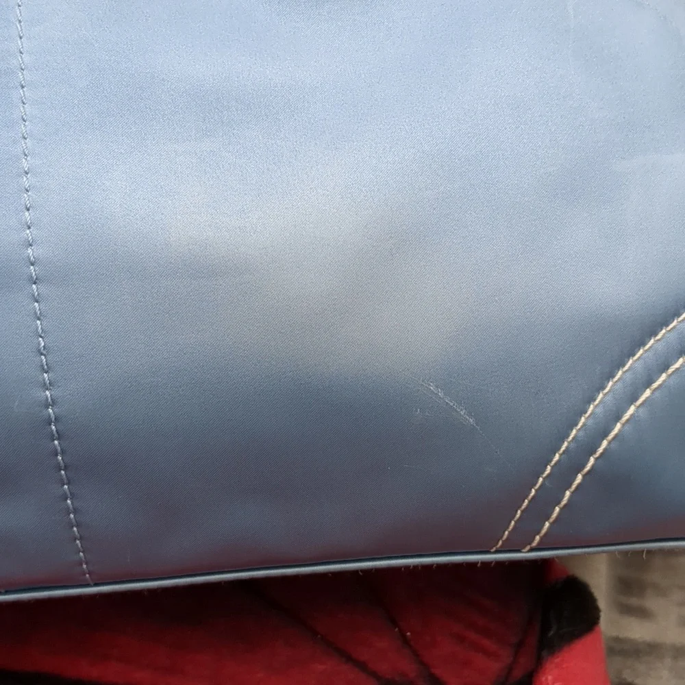 Coach nylon and suede bag 10663